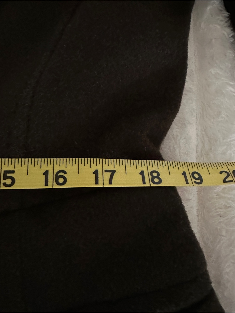 ZARA Double-Breasted Olive Wool Pea Coat - Picture 11 of 12